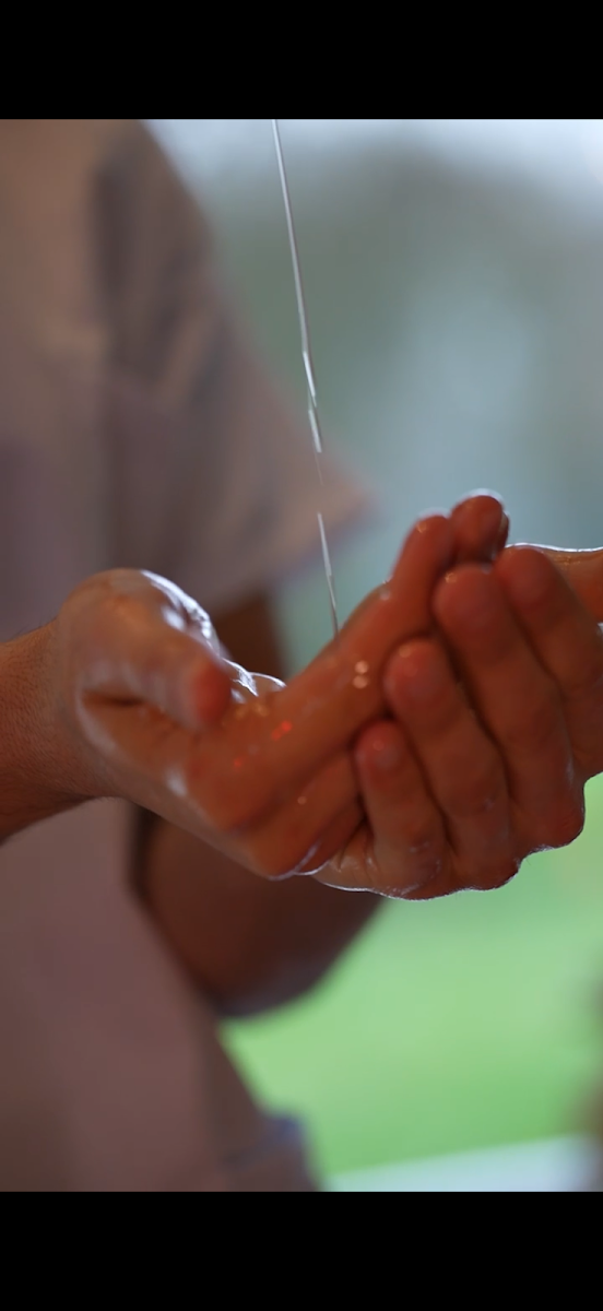 Préparation du massage